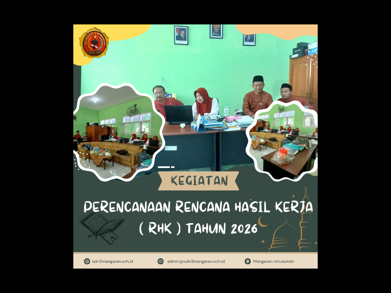 KEGIATAN RERENCANAAN RENCANA HASIL KERJA ( RHK ) TAHUN 2026
